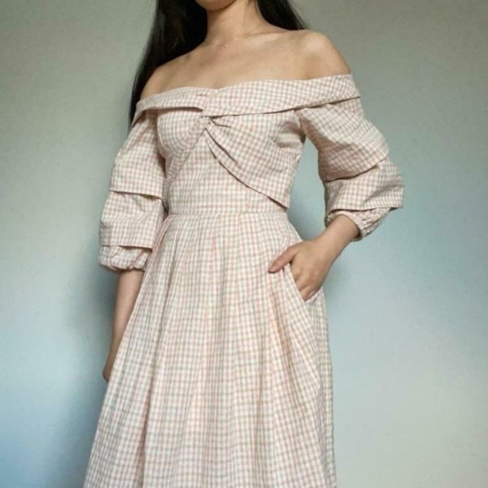 CHRISELLE x J.O.A. Premium Tiered Sleeve Dress - New - Size XL